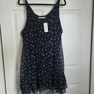 Abercrombie & Fitch Navy Floral Dress